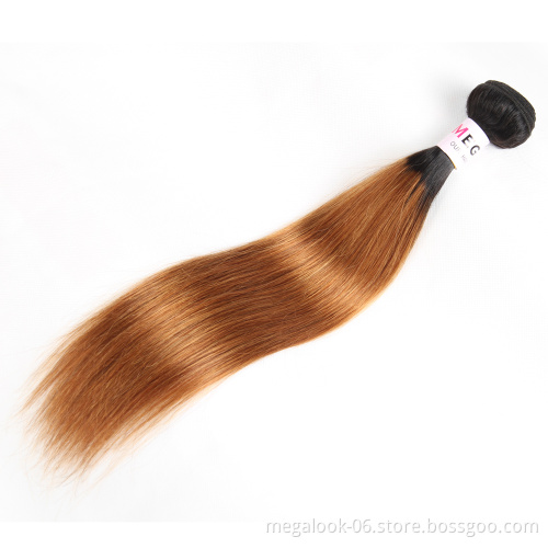 T1B30 Fashionable Human Hair Bundles Unprocessed Top Quality Virgin Cuticle Aligned Hair